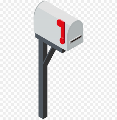 mailbox Transparent PNG Isolation of Item