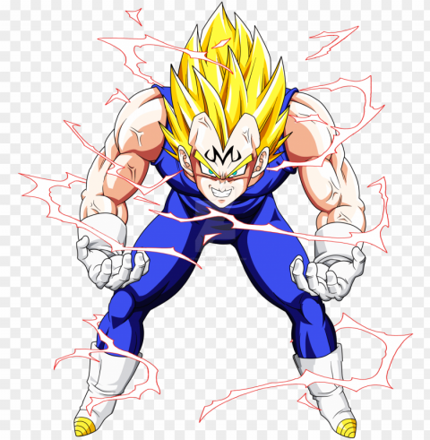 Majin Vegeta - Babidi PNG Image With Transparent Background Isolation