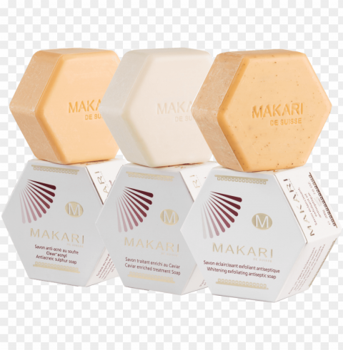 makari exfoliating sulfur caviar soap - gruyère cheese Isolated Icon in HighQuality Transparent PNG