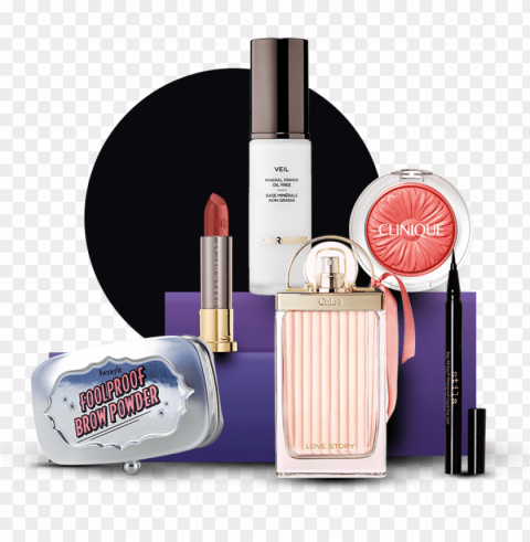 makeup products - beauty product transparent PNG with alpha channel