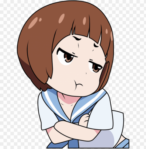 mako faces kill la kill PNG images for personal projects