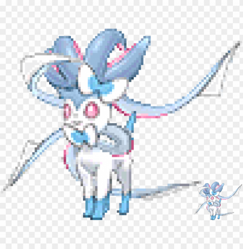 malamar and sylveon fusion request from @lucymelonbun - cartoo PNG images with alpha transparency wide collection