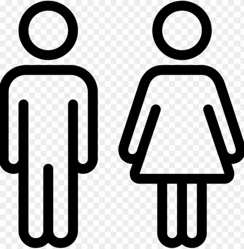 male female icon - icon toilet PNG with clear transparency