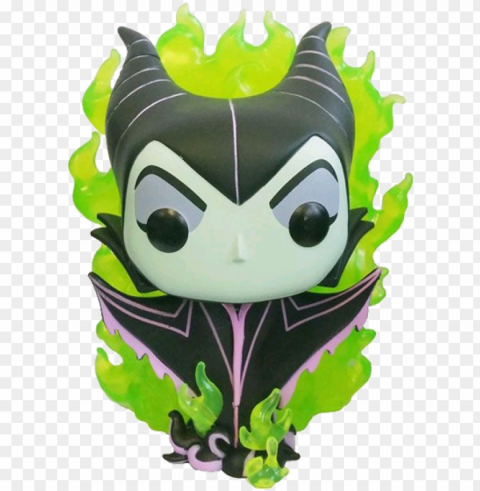 Maleficent With Flames Us Exclusive Pop Vinyl Figure - Funko Pop Disney Maleficent 232 Exclusive Vinyl Figure PNG For Personal Use