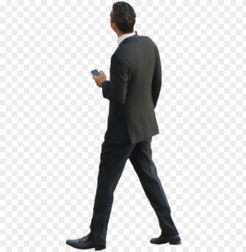 man in a fancy suit from immediate entourage - man walking cut out PNG photo