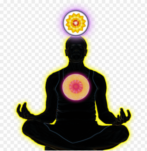 man med - heart chakra pranic heali PNG Image with Clear Isolation
