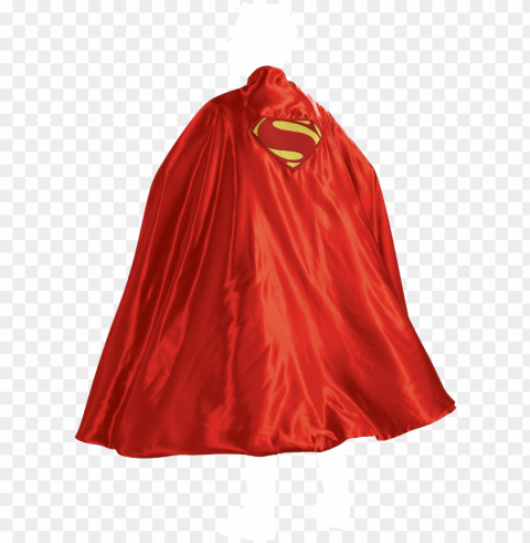 man of steel deluxe cape - mantello superma Transparent art PNG