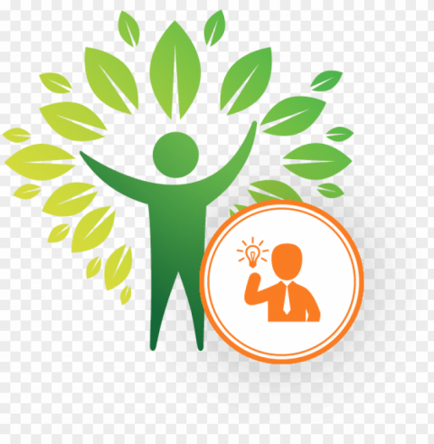 management development people training - people and tree icon Clear background PNG images comprehensive package