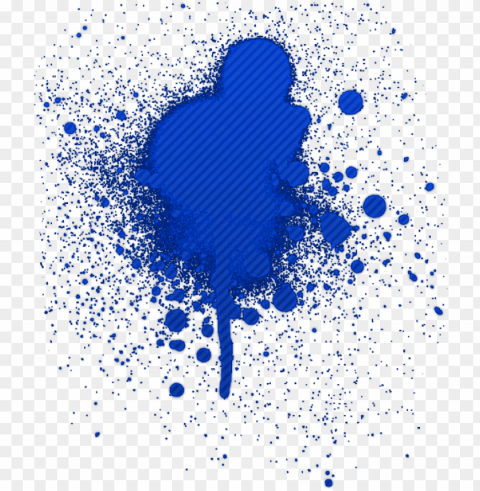 mancha pintura azul - mancha de pintura Isolated Object in HighQuality Transparent PNG