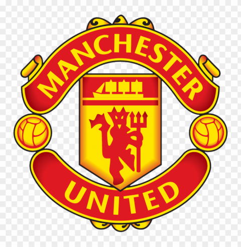 manchester united logo clear background PNG for Photoshop