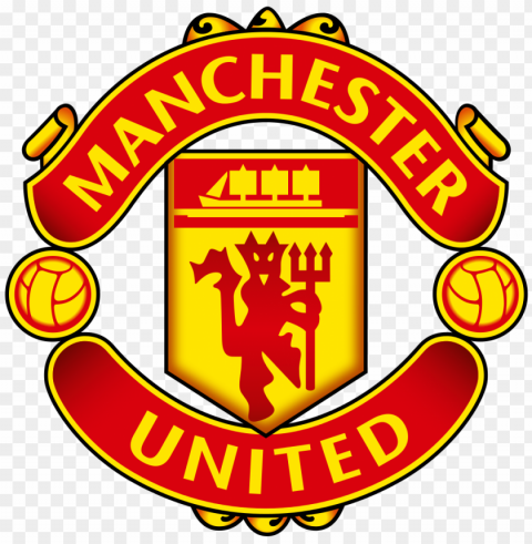 manchester united logo transparent PNG for educational use