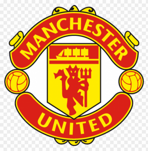 manchester united logo transparent PNG Graphic Isolated on Clear Backdrop
