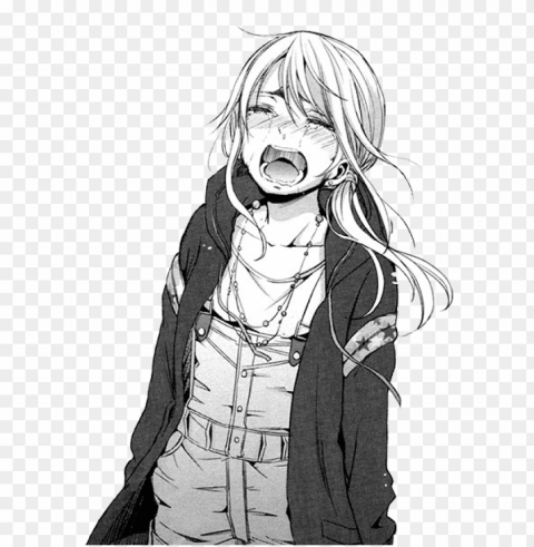 manga drawing anime crying - manga girl cryi PNG transparent artwork