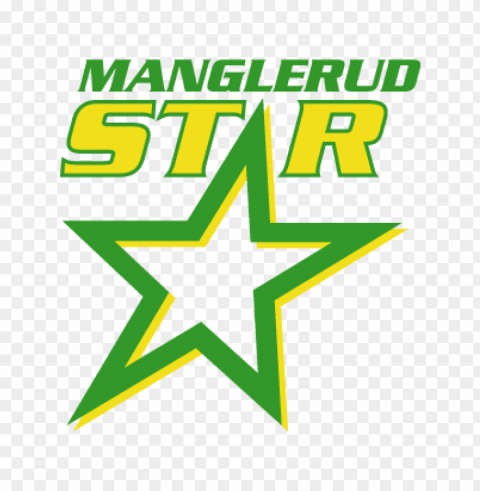 manglerud star old vector logo Isolated Character on HighResolution PNG