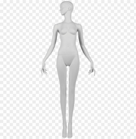 mannequin transparent PNG with cutout background