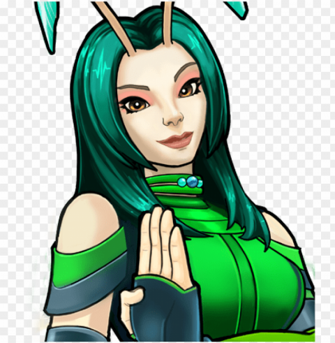 mantis from marvel avengers academy 005 - guardians of the galaxy mantis anime Transparent PNG images with high resolution