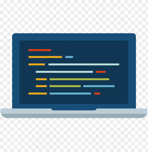 many programmers know at least 2 or 3 languages and - laptop icon with code Transparent PNG graphics assortment