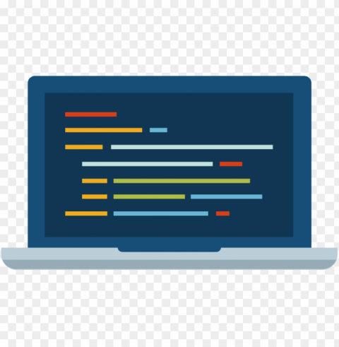 Many Programmers Know At Least 2 Or 3 Languages And - Laptop Icon With Code Transparent PNG Graphics Assortment