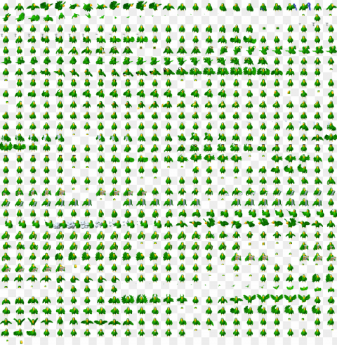 map - bonzi buddy sprite sheet Isolated Subject in Clear Transparent PNG