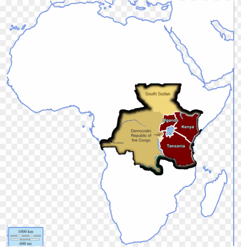 map of africa showing where tuyambe workd - blank map of north africa PNG with transparent bg