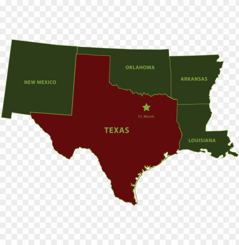 map of territory we work - texas oklahoma new mexico louisiana PNG images with transparent canvas assortment PNG transparent with Clear Background ID e3f431a4