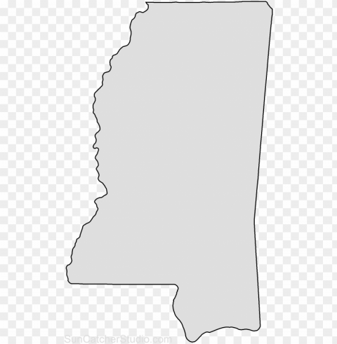 map outline state outline map puzzle us states - mississippi state shape transparent PNG Image Isolated with HighQuality Clarity