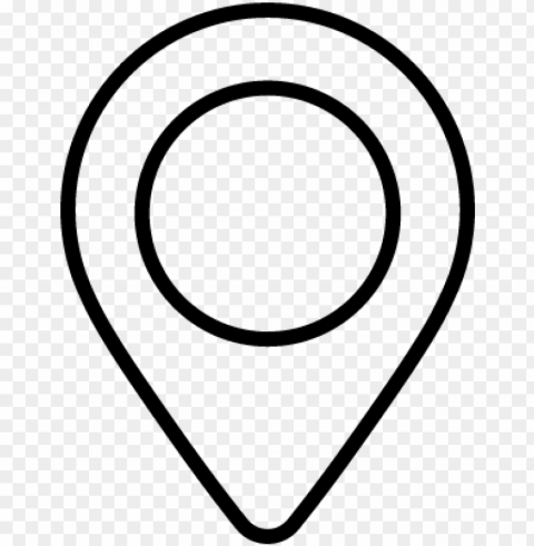 map pin vector - map pin icon white solid Isolated Graphic on Transparent PNG