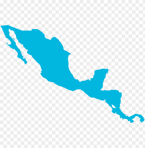 mapa centroamerica mexico - central america map colored PNG artwork with transparency
