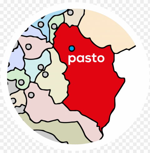 mapa de pasto Transparent Background Isolation in PNG Format