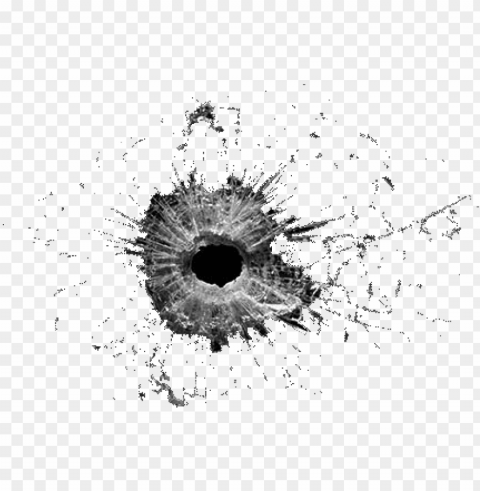 Marca De Bala - Bullet Hole Transparency HighResolution Isolated PNG Image