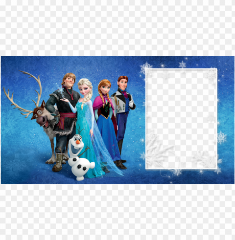 marcos para fotos de frozen HighResolution PNG Isolated Illustration PNG transparent with Clear Background ID d9d511e1