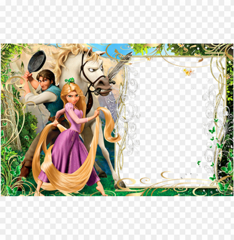 marcos rapunzel ClearCut Background Isolated PNG Design
