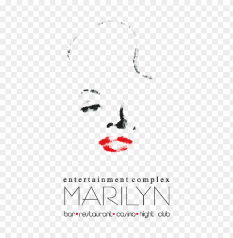 marilyn vector logo download PNG no background free