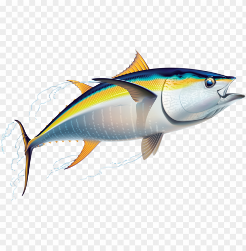marine fish clipart australian fish - tuna clip art PNG Image Isolated with Clear Background
