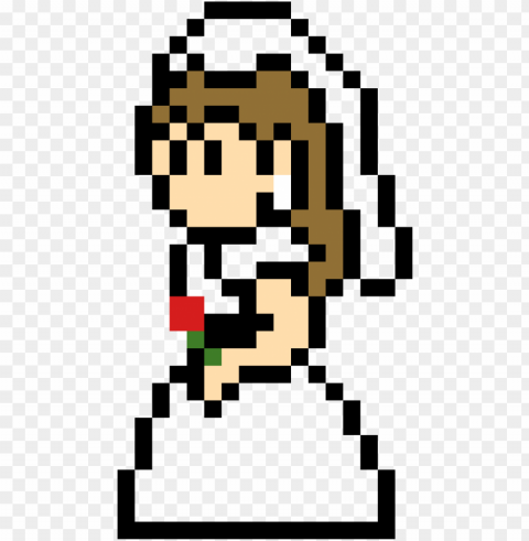mario wedding - mario peach married pixel PNG photo without watermark
