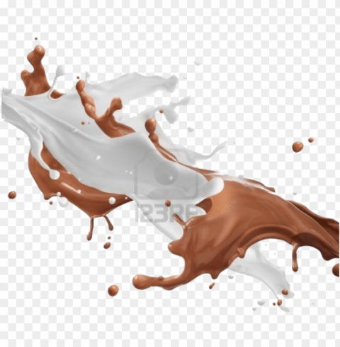 mariposas buscando manos google trozo chocolate - high resolution milk splash HighQuality PNG Isolated Illustration