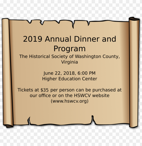 mark your calendar 2019 annual meeting and dinner - borders clip art PNG Image Isolated on Transparent Backdrop