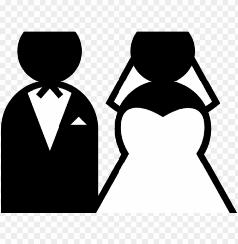 married couple clipart - marriage clipart Isolated Character on HighResolution PNG