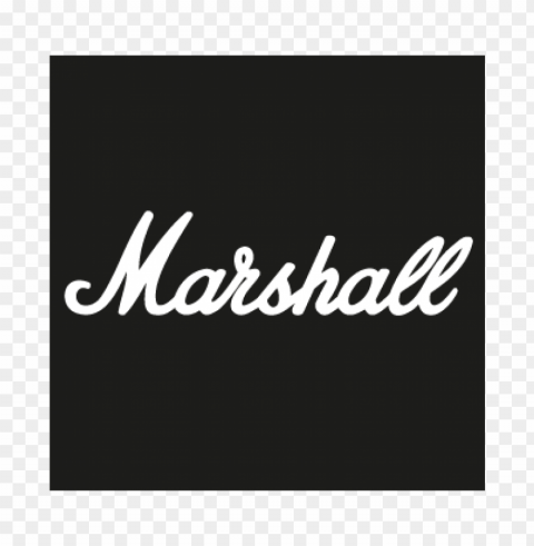 marshall amplification vector logo Clear Background PNG Isolated Element Detail