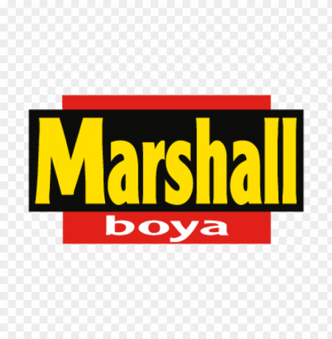 marshall boya vector logo download free Transparent PNG graphics assortment