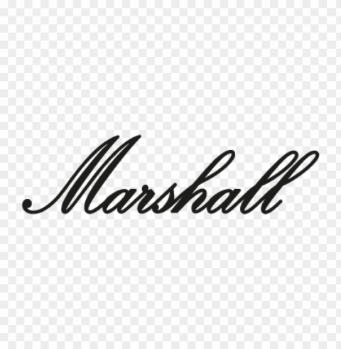 marshall vector logo Free PNG images with transparent layers diverse compilation
