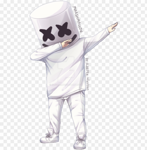 marshmello dj - marshmallow dj PNG images without restrictions