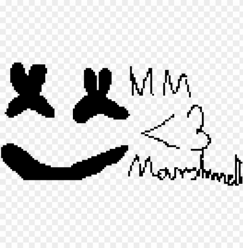 marshmello - original Transparent PNG graphics library