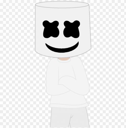 marshmello transparent by builebaothy dbgqyu1 pre - marshmello PNG files with no background free