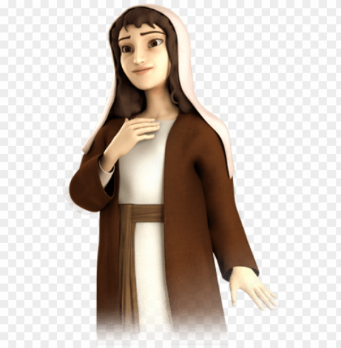 martha - superbook mary PNG with Isolated Transparency PNG transparent with Clear Background ID 048fb694