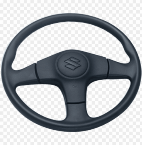 maruti supercarry - steering wheel ClearCut PNG Isolated Graphic