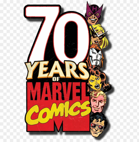 marvel 70th anniversary west coast avengers logo - marvel comics PNG Image Isolated with Transparent Detail