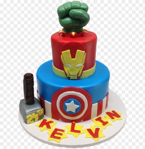 marvel heroes tiered cake - birthday cake pic of avengers Free PNG images with transparent layers diverse compilation PNG transparent with Clear Background ID 0c1052bc