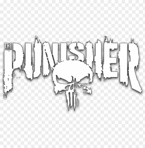 marvel s the tv - logo punisher Isolated Graphic with Transparent Background PNG PNG transparent with Clear Background ID 0ca33943