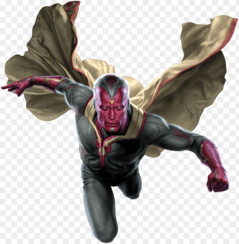 marvel vision download - age of ultron vision promo art PNG Image with Transparent Background Isolation PNG transparent with Clear Background ID ef675e79